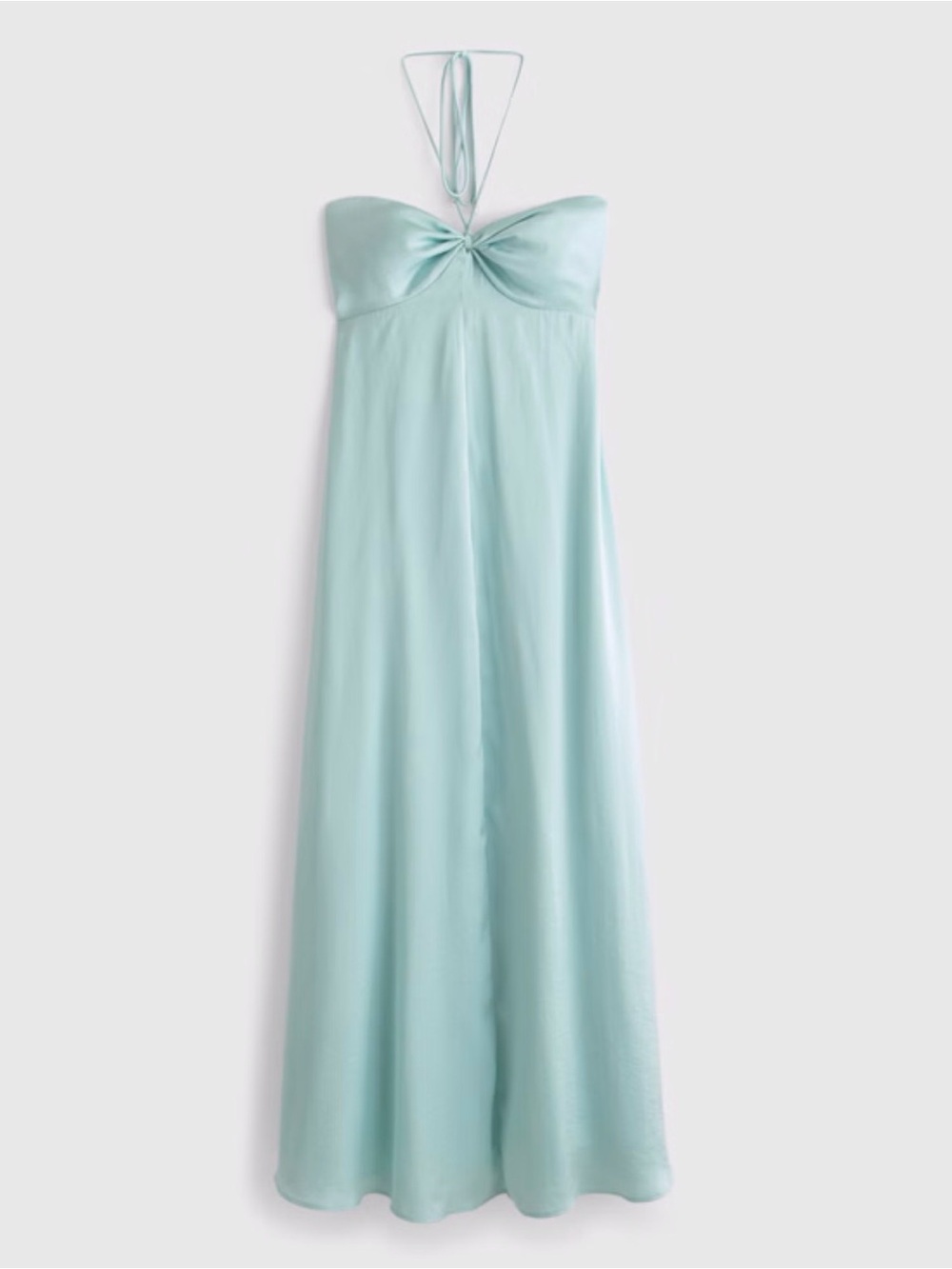 Abercrombie & Fitch Twist-Front Flowy Maxi Dress